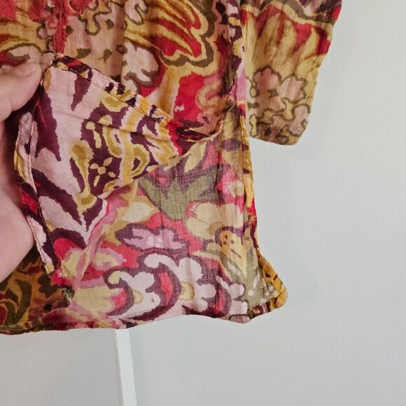 Raj Kids Adorable Bohemian Ethnic Inspired Colorful Tunic - Size 1-2 Years - Picture 8 of 13